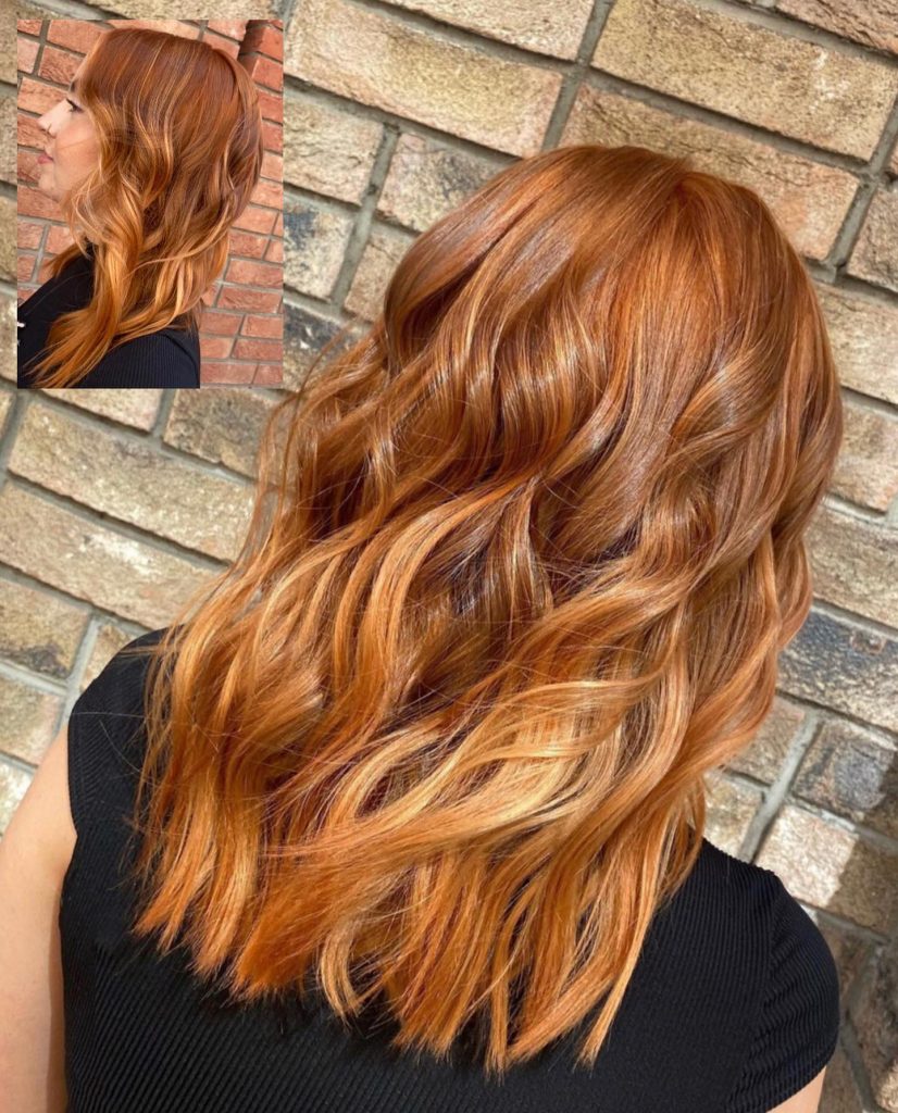 copper hair