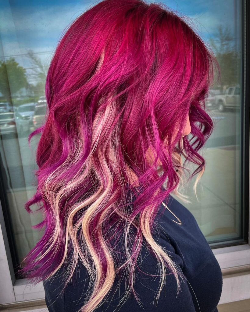 pink hair